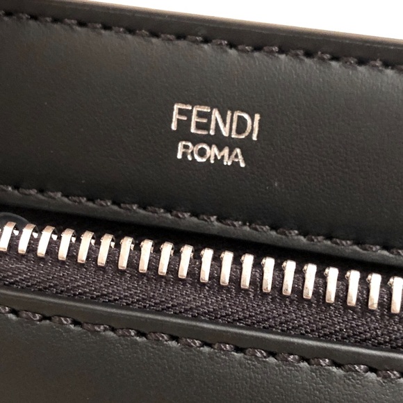 PRICE⬇️NWT Fendi “Dot Com” Floral Grommet Satchel - Picture 7 of 16